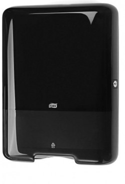Zásobník na skladané utierky TORK Singlefold/C-fold čierny H3