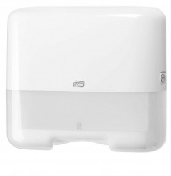 Mini zásobník na skladané utierky TORK Singlefold/C-fold biely H3