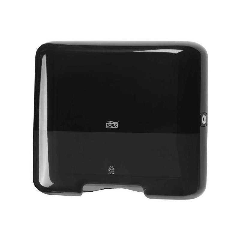 Mini zásobník na skladané utierky TORK Singlefold/C-fold čierny H3