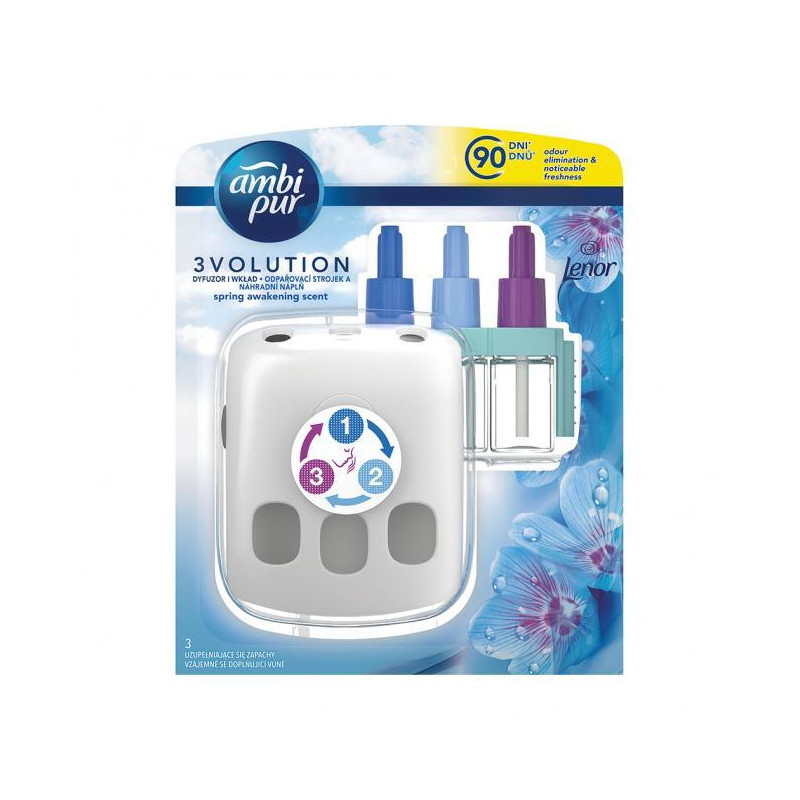 Ambi Pur 3Volution elektrický osviežovač + náplň 20 ml Lenor