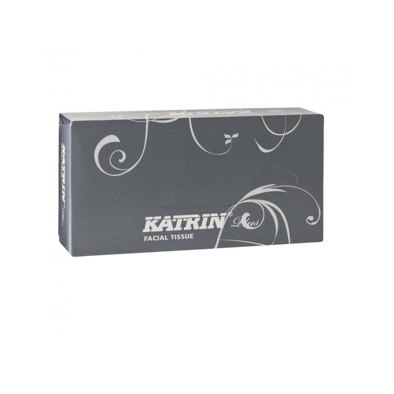 Kozmetické utierky 2-vrstv. KATRIN plus Facial super biele, celulóza 100 ks