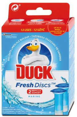 Náhrada DUCK Fresh Discs WC gél 2 x 36 ml Marine