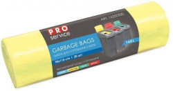 Vrecia na odpad 160 ℓ LDPE 24 mic. 90 x110 cm žlté (20ks)