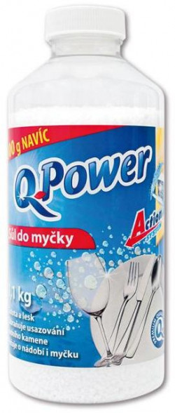 Q-Power soľ do umývačky riadu 1,1 kg