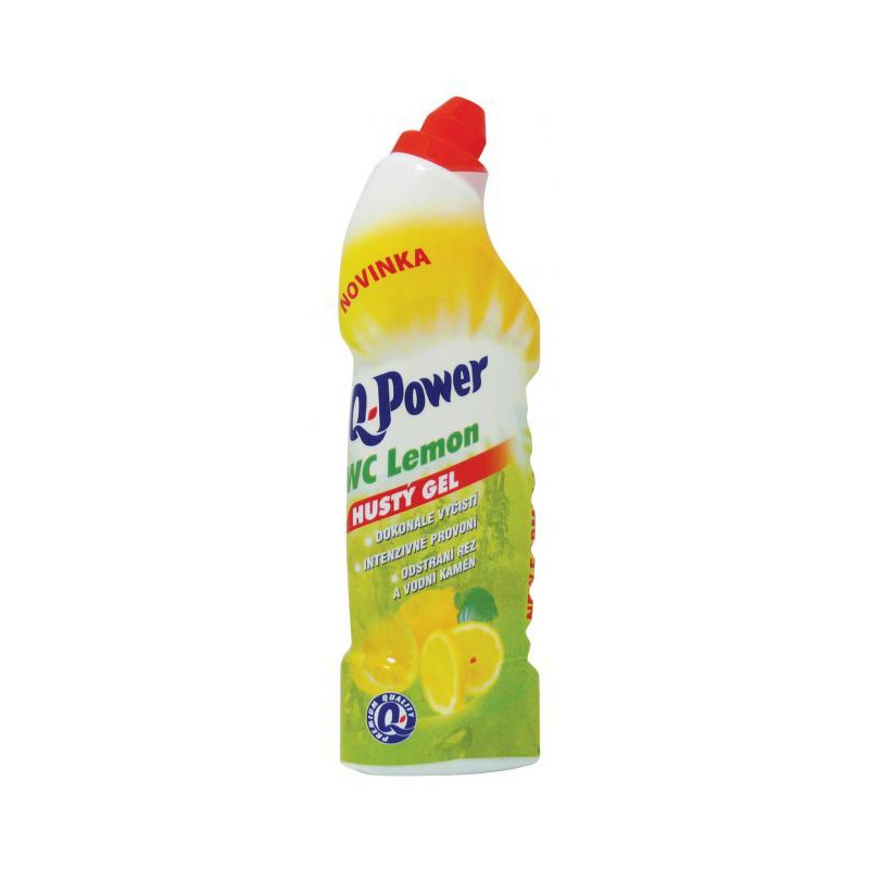 Q-Power WC gél 750 ml - Lemon