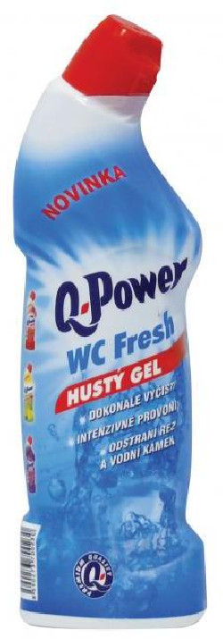 Q-Power WC gél 750 ml - Fresh