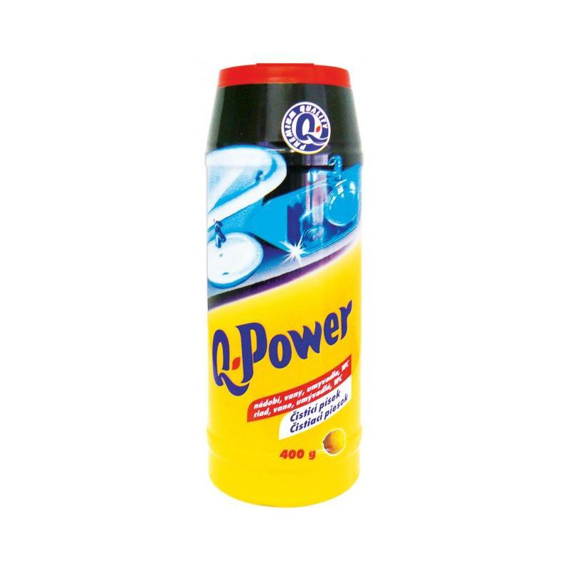 Q-Power čistiaci piesok citrón 400 g