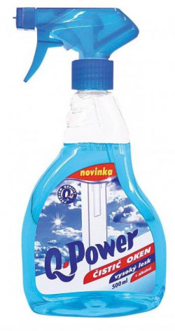 Q-Power na okná a sklo s rozprašovačom 500 ml