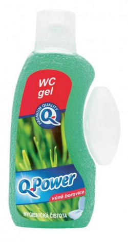 Q-Power WC závesný gél 400 ml - Borovica