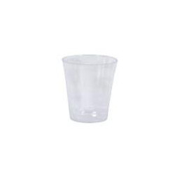 Poháre plastové kryštál 40 ml priehľadné (50 ks)