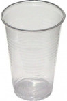 Poháre plastové 200 ml priehľadné 100% recykel (100 ks)