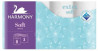 Toaletný papier 3-vrstvový Harmony Extra Soft biely, recykel, návin 17,5 m (8 ks)