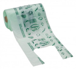Taška kompostovateľné BioBag na nákup 42 x 34 cm 300 ks