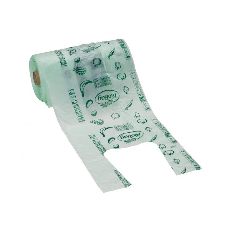 Taška kompostovateľné BioBag na nákup 42 x 34 cm 300 ks