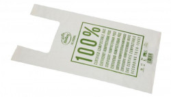 Taška kompostovateľná BioBag na nákup 20 l pevná 30 ks