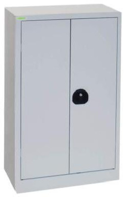 Kancelárska skriňa na dokumenty, 2 police, zváraná, v 100 x š 60 x h 42 cm, farba RAL7035 svetlošedá