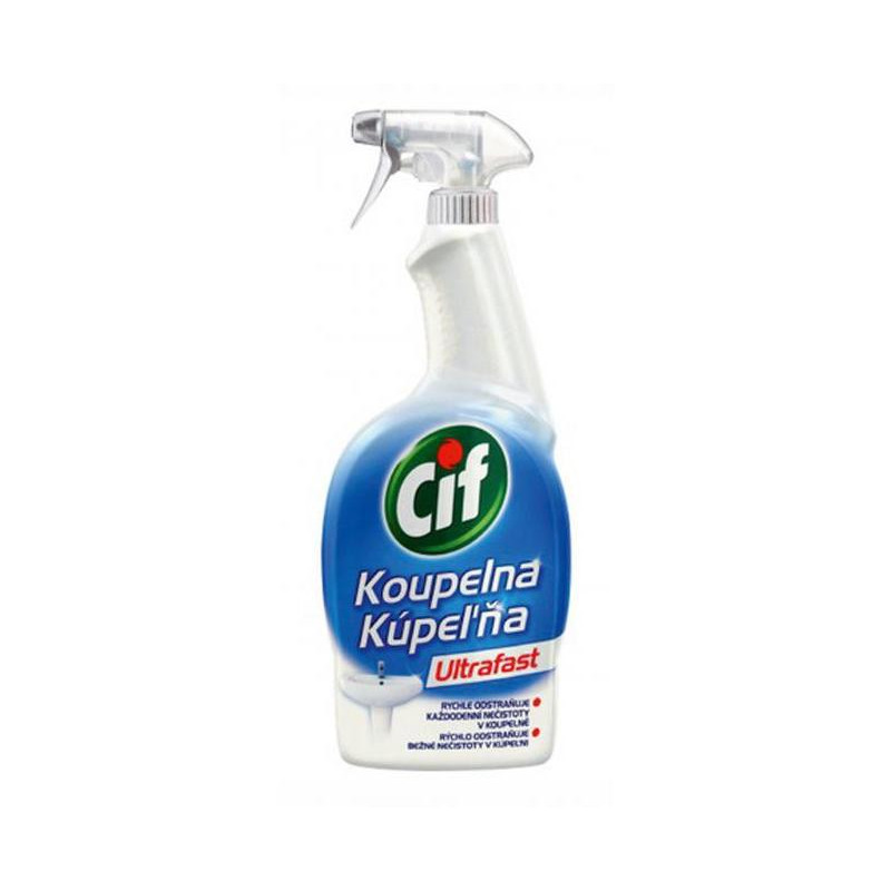 Cif KÚPEĽŇA Ultrafast čistič s rozprašovačom 750 ml