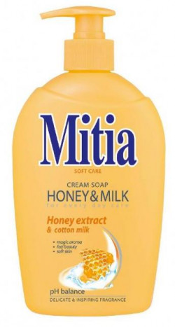 Mitia tekuté mydlo 500 ml - Med&Mlieko