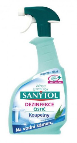 Sanytol KÚPEĽŇA na vodný kameň s rozprašovačom 500 ml