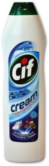 Cif Cream tekutý piesok biely 500 ml