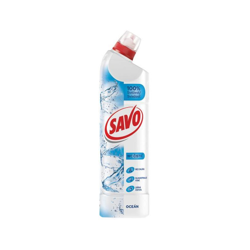 Savo WC tekutý čistič 700 ml - Oceán