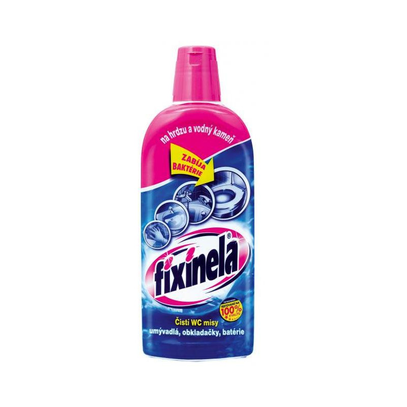 Fixinela WC tekutý čistič 500 ml (ružová)