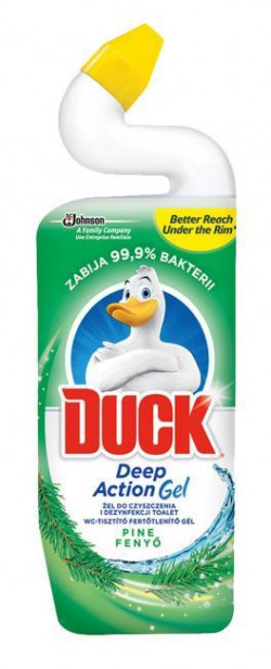 DUCK WC dezinfekčný prostriedok 750 ml Ultra Gél Pine