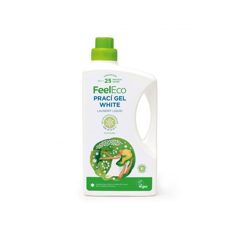Feel Eco prací gel 1,5 l white