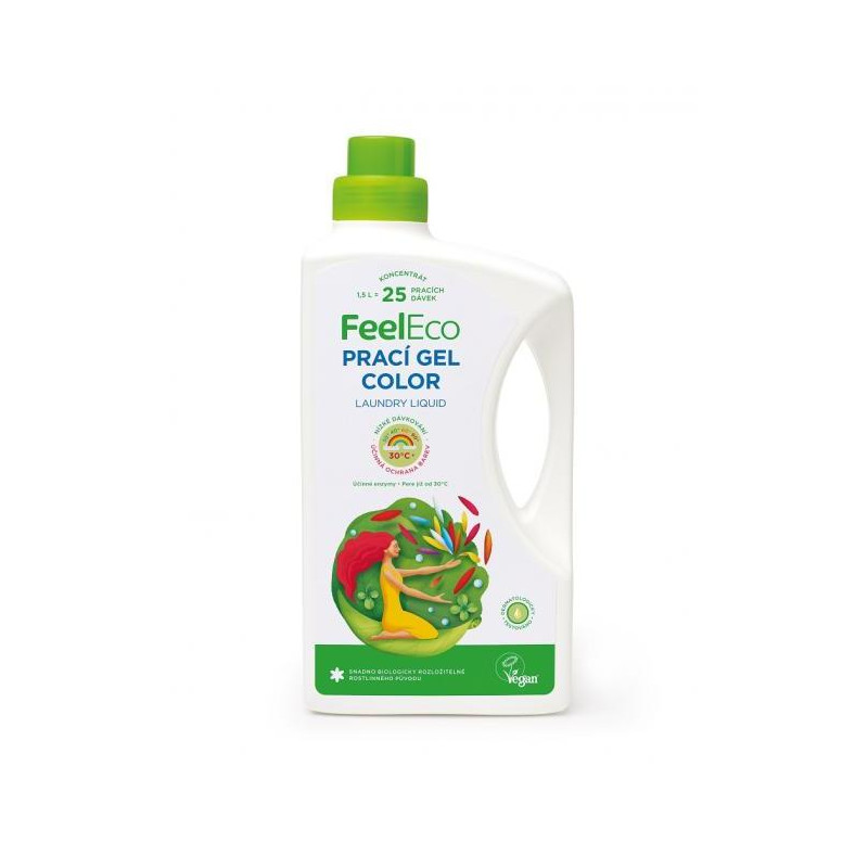 Feel Eco prací gel 1,5 l color
