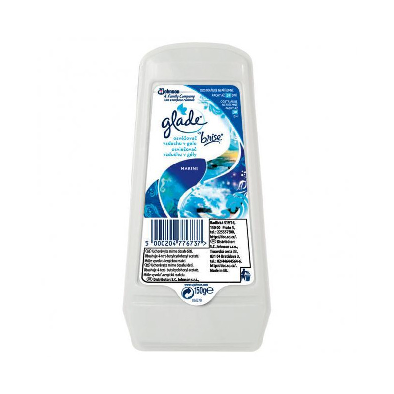 Glade gélový osviežovač 150 g Marine (Oceán) 2ks