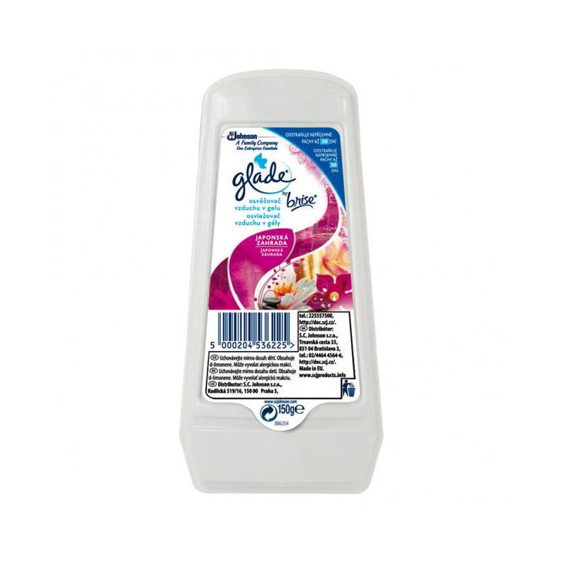Glade gélový osviežovač 150 g Relaxing Zen (Japonská záhrada) 2ks