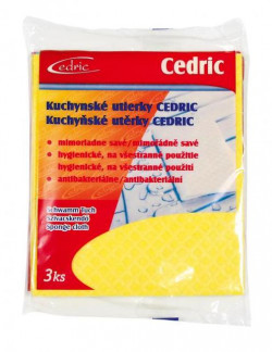 Kuchynská utierka z viskózy Cedric antibakteriálna 3 kusy