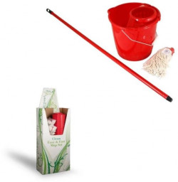 Mop súprava 10l so žmýkačom a strapcovým mopom