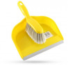 Metlička s lopatkou žltá