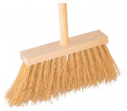 Metla drevená na chodník s násadou Cedric