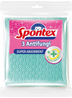 Utierka hubková Spontex Antifungi 3 kusy
