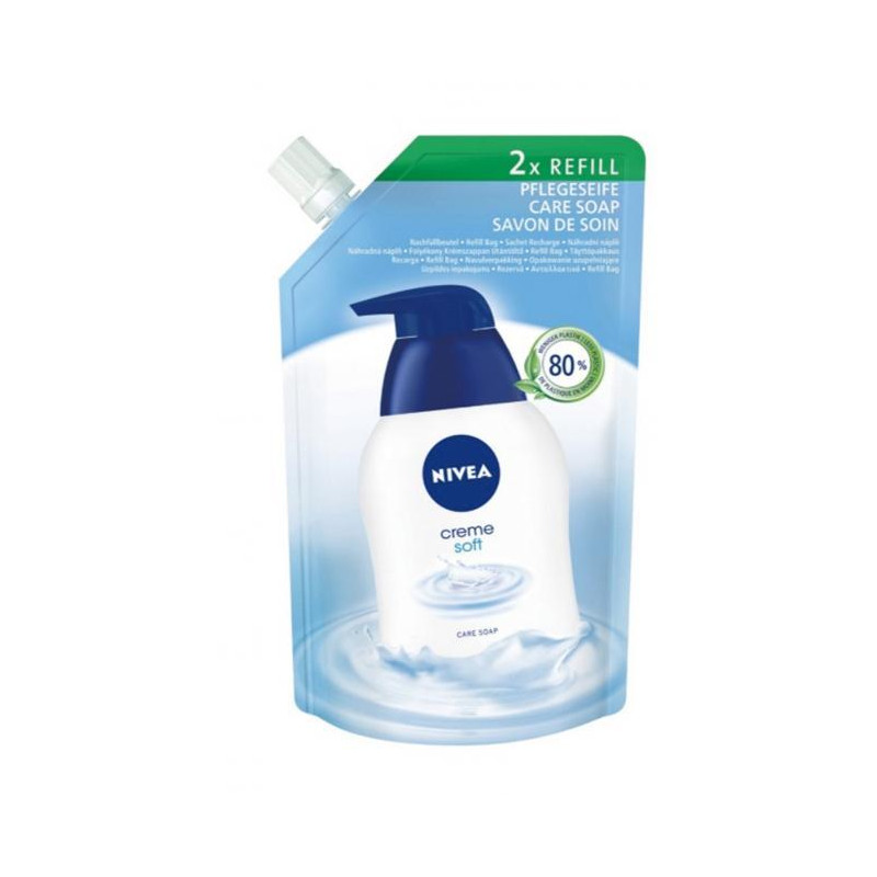 Nivea tekuté mydlo (NÁHRADNÁ NÁPLŇ) 500 ml Creme Soft