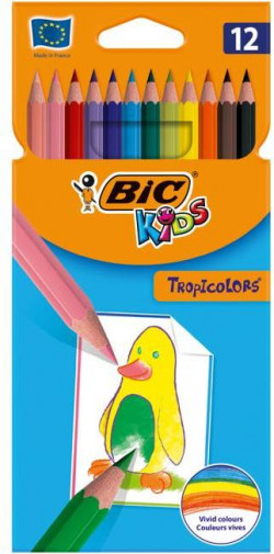 Farbičky BIC Tropicolors 12ks