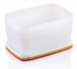 Zdravé dózy PURITY do mrazničky 1,5l 3ks