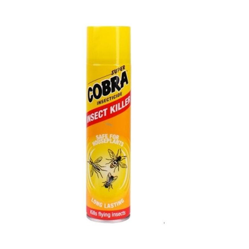 COBRA sprej lietajúci hmyz na osy a sršne 400 ml (žltý)