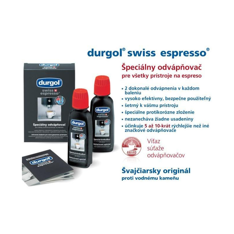 DURGOL EXPRESSO odvápňovacie dávky 2 x 125 ml