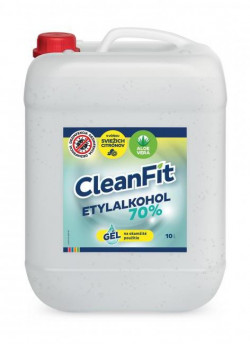 CleanFit dezinfekčný gél 70% citrus na ruky 10 l