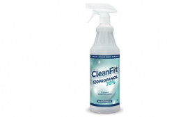 CleanFit dezinfekčný roztok IZOPROPYL 70% s rozprašovačom 1 l