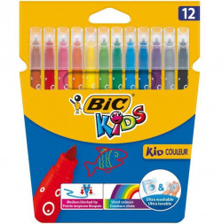 Detské popisovače KIDS 12 ks