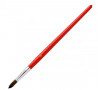 Štetec guľatý č. 12 s tmavočervenou rúčkou 12ks