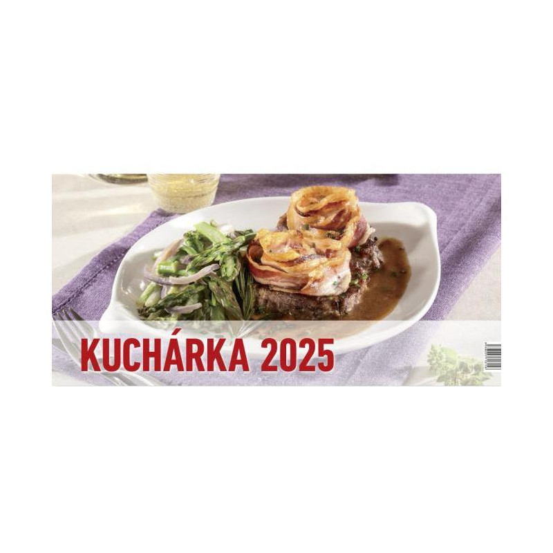 Kalendár stolový Kuchárka 2025