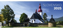 Kalendár stolový Slovensko 2025
