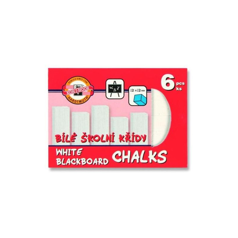 Krieda biela 6 ks