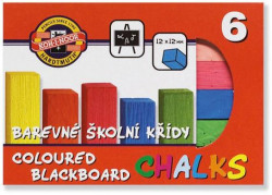 Krieda školská, 6 farieb
