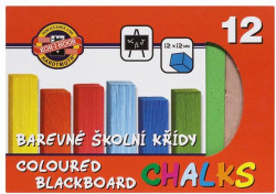Krieda školská, 12 farieb